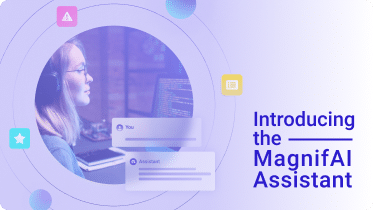 The MagnifAI Assistant helps you to dialogue with your code, requirements, and test cases.